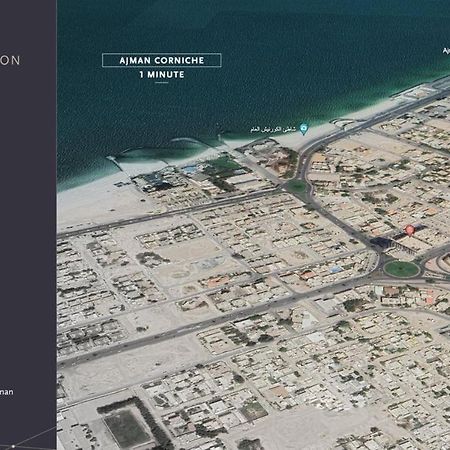 Elegent 2Bhk Next To The Beach With Pool,Gym,Garden,Kids Play Area,Learning Centre,Shops,Cafe,Restaurants Ajman Exterior photo